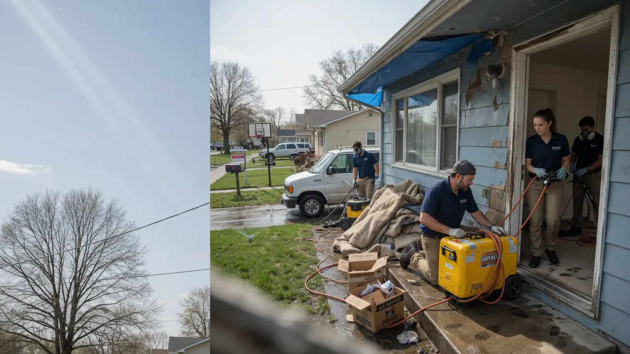 Basement Flood Cleanup in Sardinia, NY near me